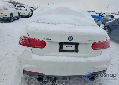 2016 BMW 340 Xi z USA, uszkodzony, nr VIN WBA8B7C58GK703063